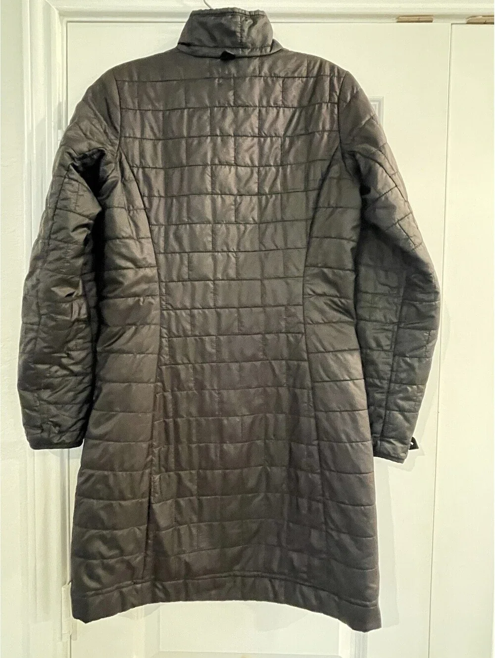Patagonia Womens Nano Puff Parka Jacket Black Quilted Insulated Coat STY26870 - Picture 4 of 7